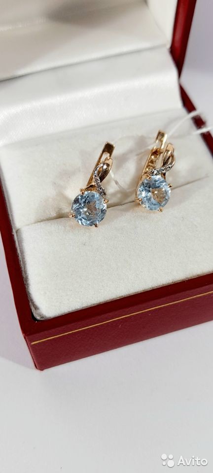 Серьги золото 585