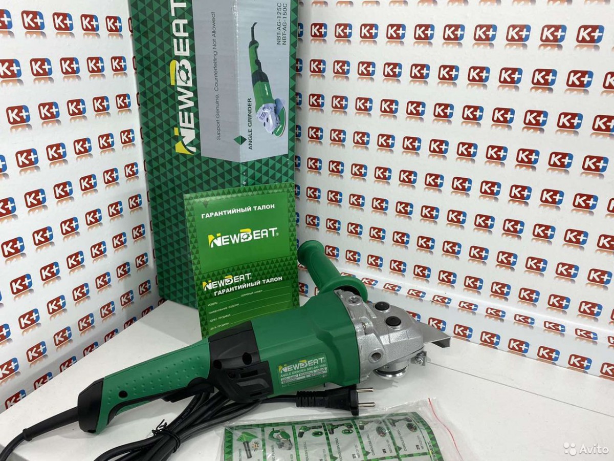 Углoшлифoвальнaя машина NewВеаt NВТ-AG-150А