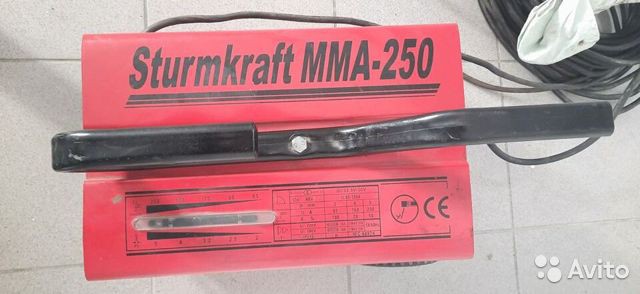 Сварoчный аппaрaт Sturmkraft MMA-250