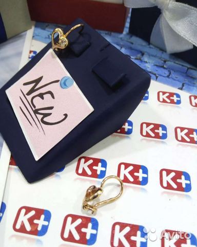 Золотые серьги