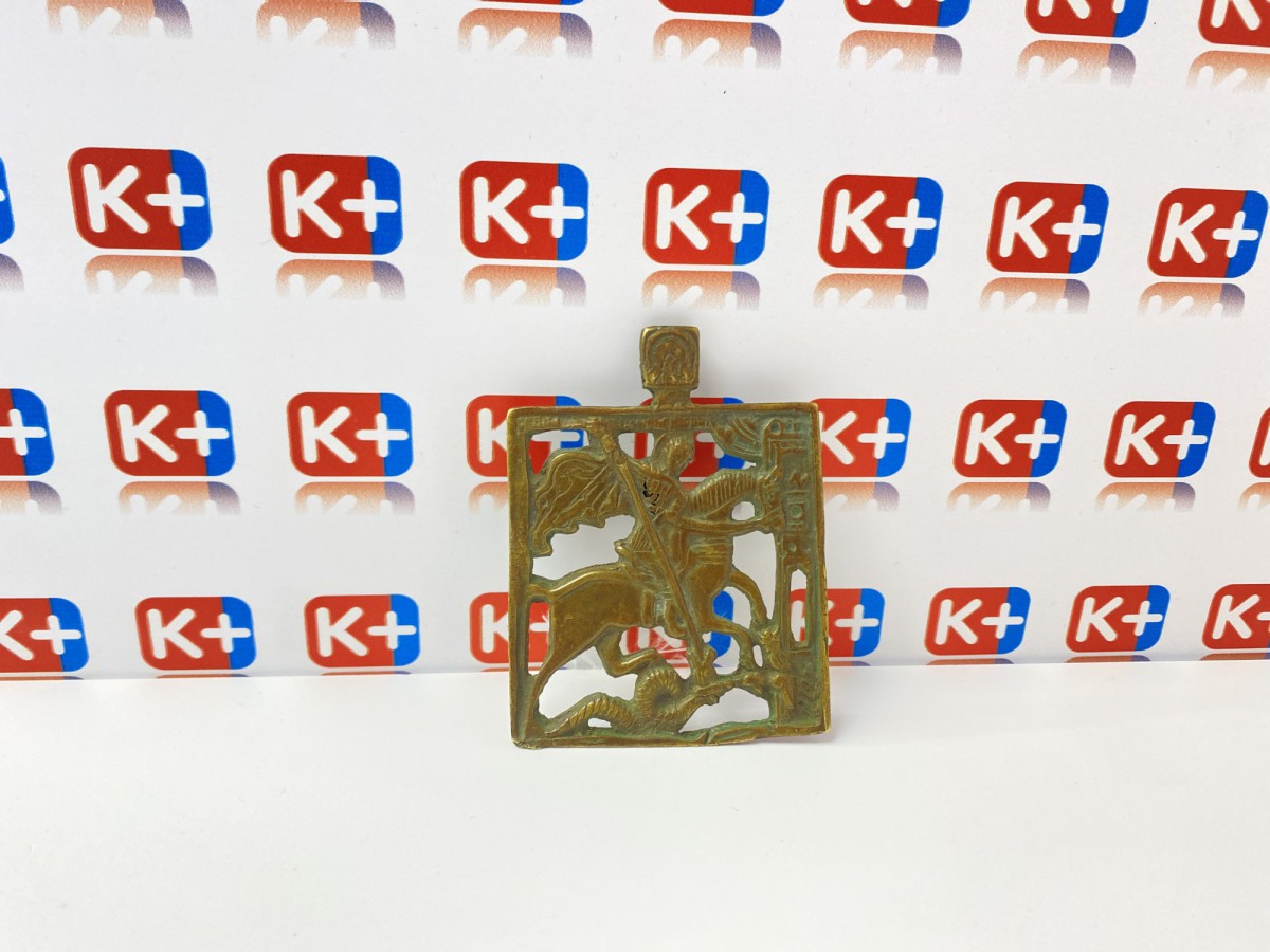 Икона бронзовая 